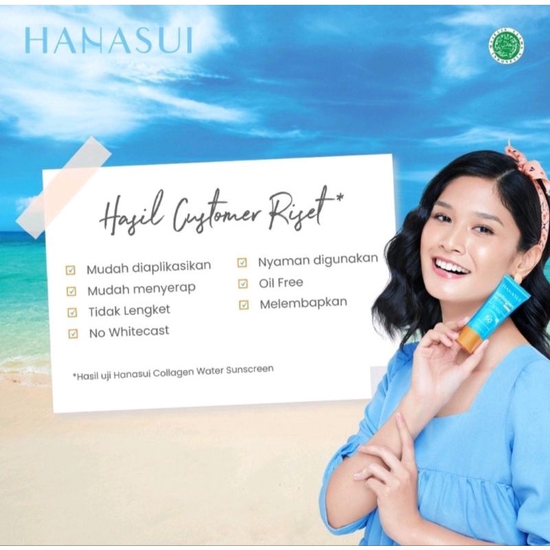 HANASUI COLLAGEN WATER SUNSCREEN SPF 50 PA++++ SUNBLOCK SPF 30