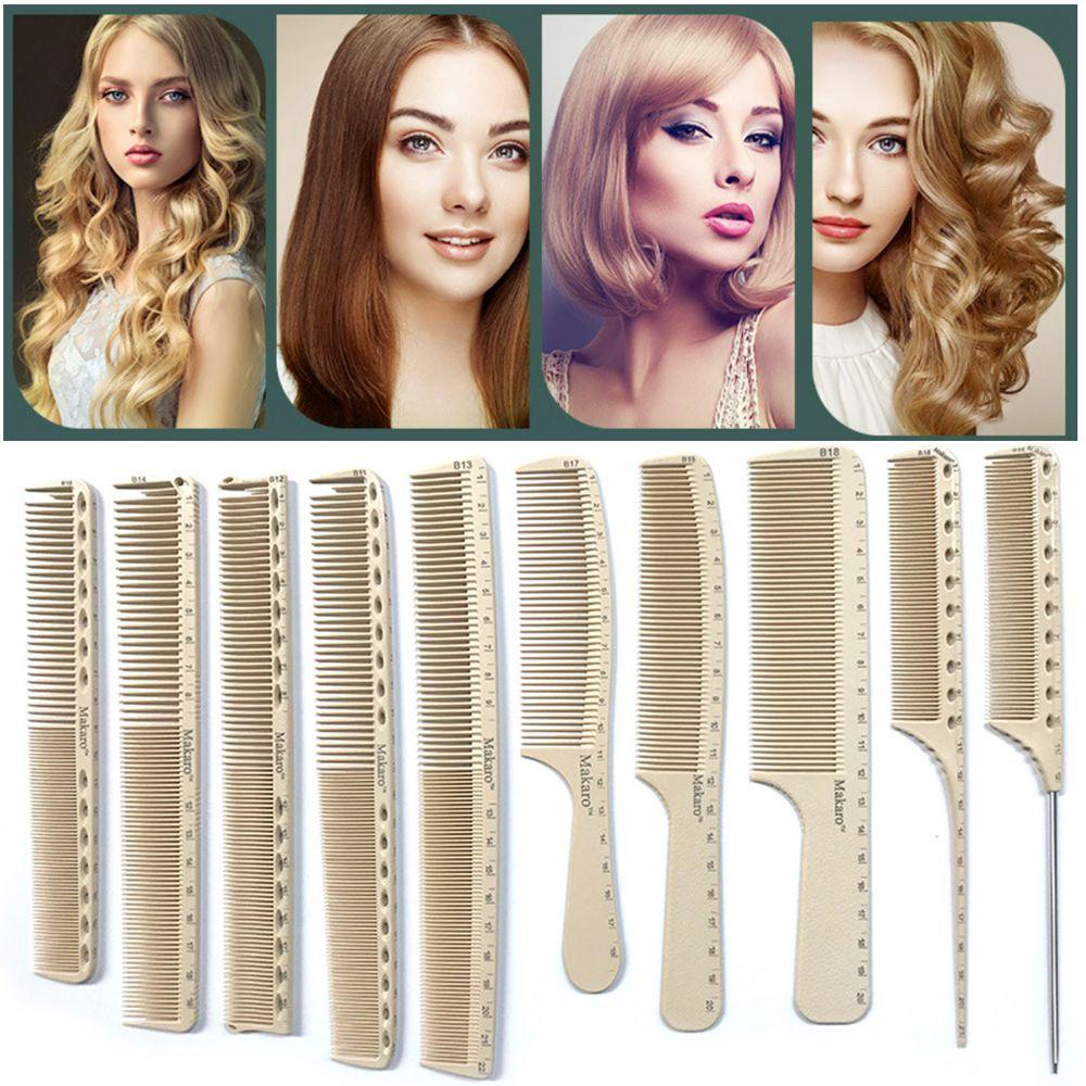 Suyo Sisir Barber Pria Wanita Salon Plastik Hairdressing Laser