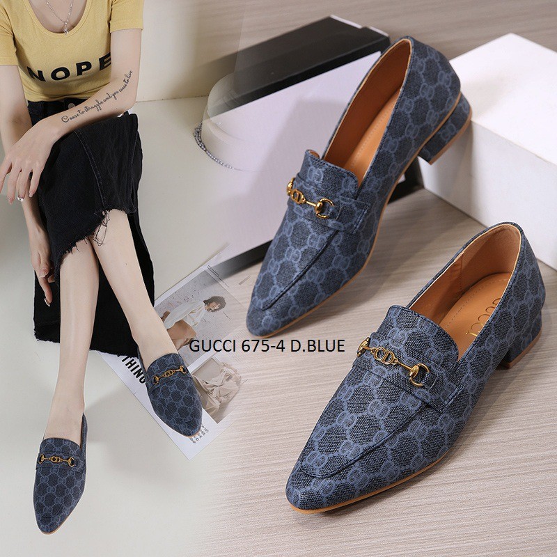 SEPATU WANITA LOAFERS SHOES 675-4