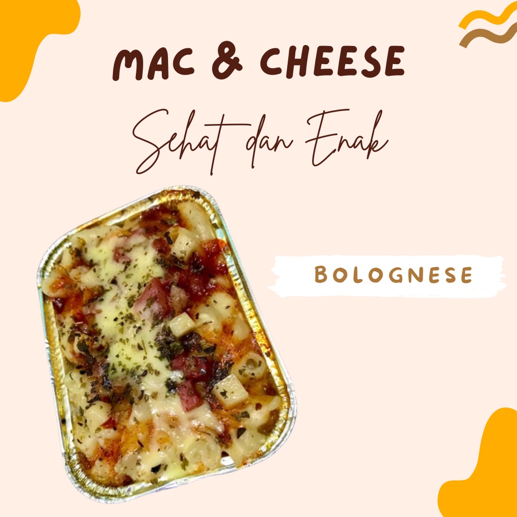 

MAC&CHEESE BOLOGNESE - khusus pengiriman instan