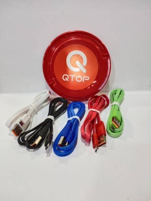 Kabel Data QTOP Kabel Casan QTOP Kabel Charger For Android Micro BB 1Toples isi 50