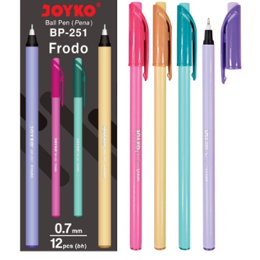 

Ball Pen Pulpen Pena Joyko BP-251 Frodo 0.7 mm 1 Box