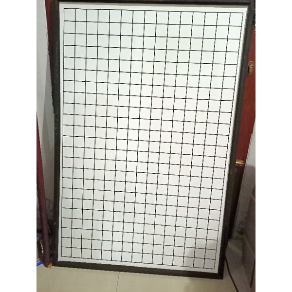 

papan data sekolah / papan kotak kotak / 120x80 / papan geometri / papan / matematika