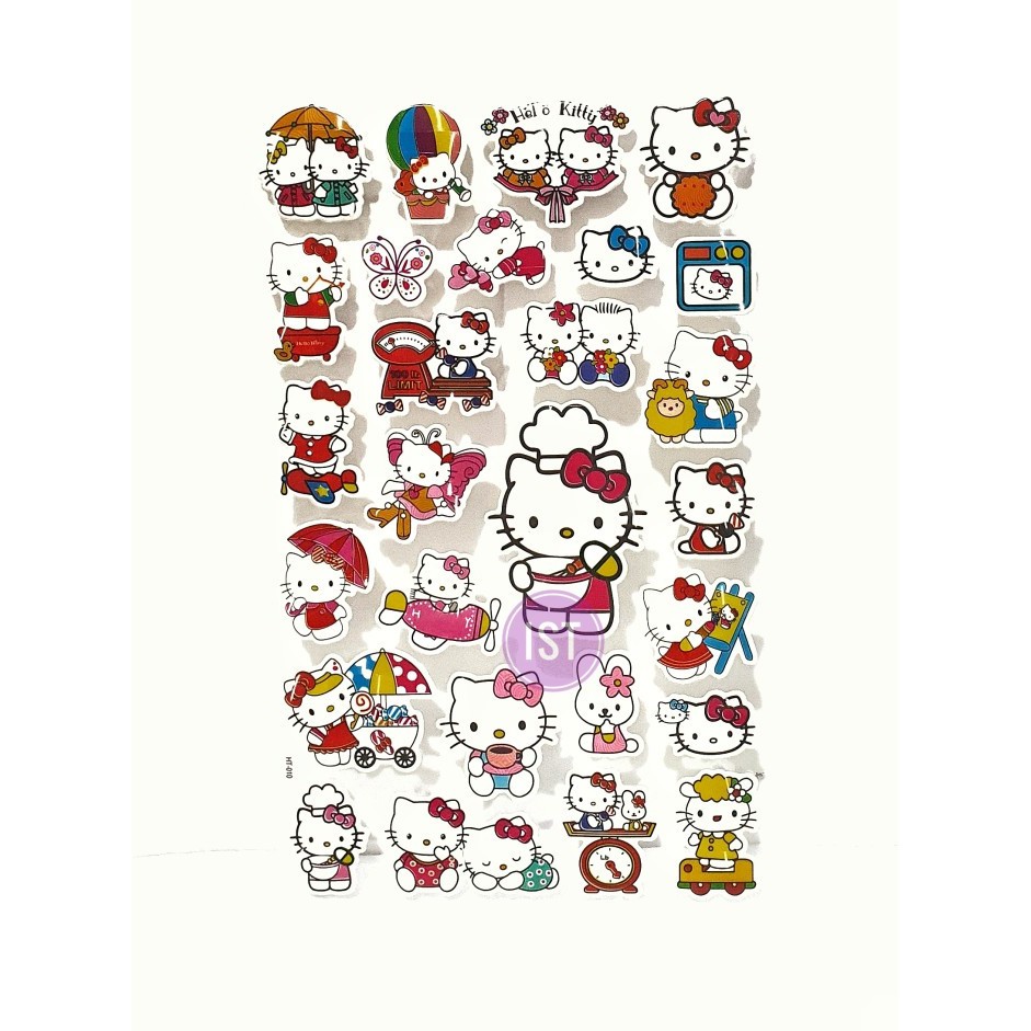 

[TERMURAH] STICKER STIKER TIMBUL HELLO KITTY