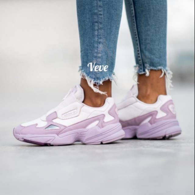 adidas falcon zip blue