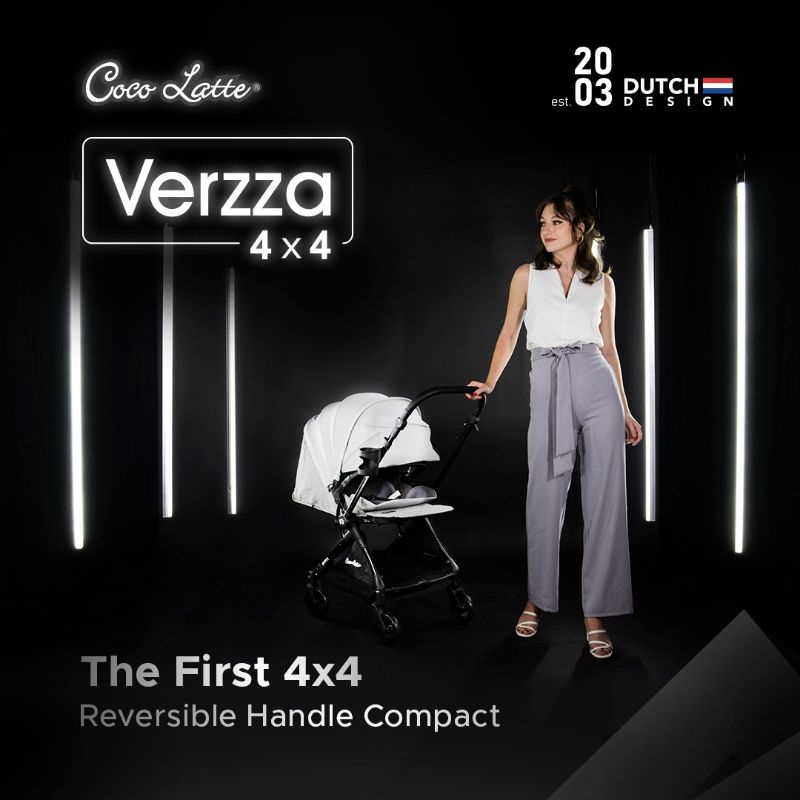 Stroller Cabin Cocolatte Verzza Reversible Handle / Kereta Dorong Bayi