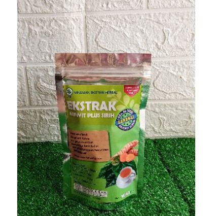 

Ekstrak Minuman Herbal Kunyit Plus Daun Sirih