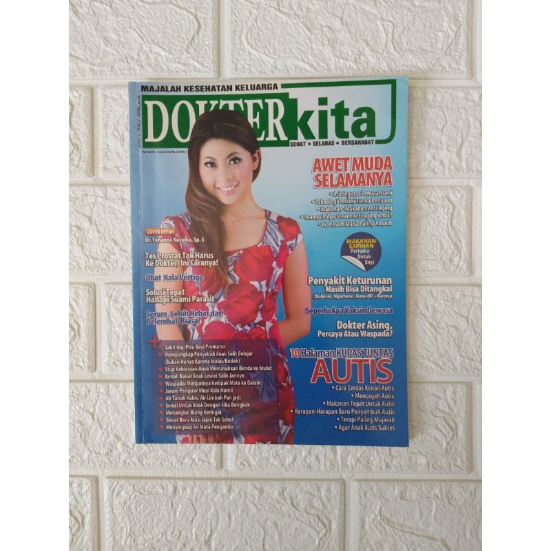 Majalah Kesehatan Keluarga DOKTER KITA Preloved