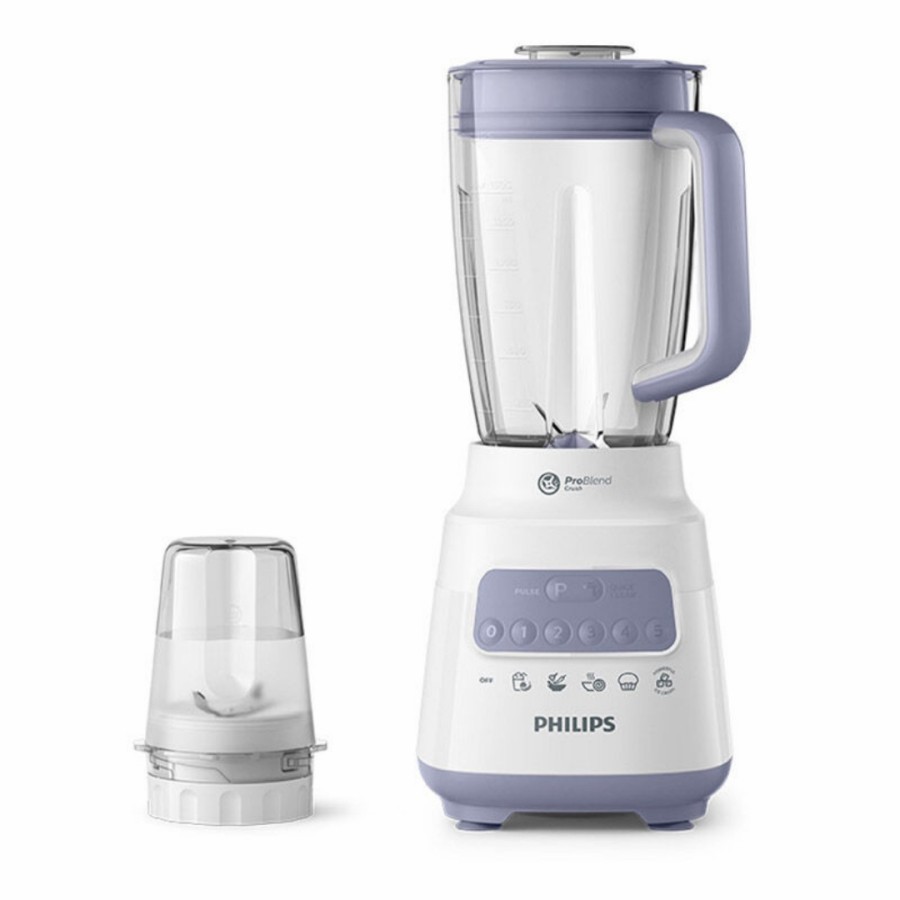 Blender Philips HR2222 Gelas Kaca 2 Liter Premium Glass