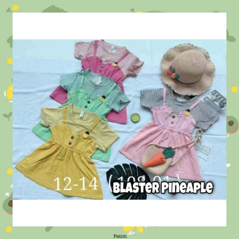 Dress Anak Perempuan Import Lucu Bayi 1-4 Tahun