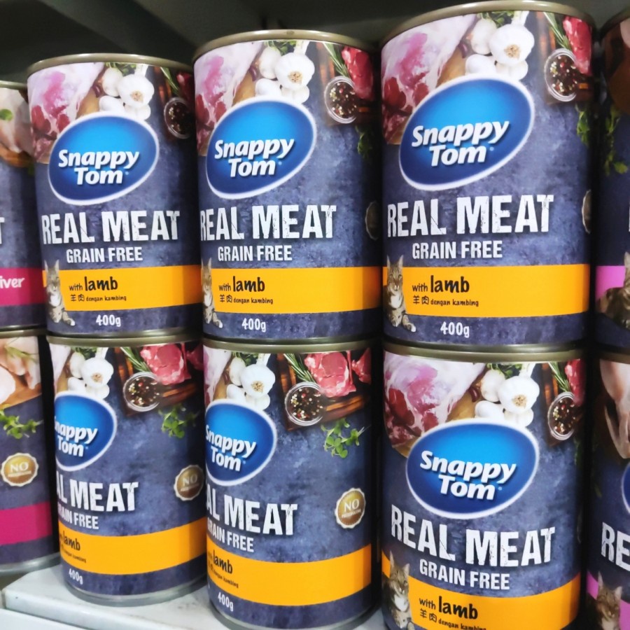 SNAPPY TOM KALENG 400 GR - SNAPPY TOM WITH LAMB