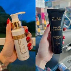 (GROSIR) LOTION GLOW UP SEPAKET DNA SALMON BPOM ZURE BEAUTY