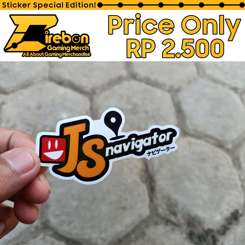

Sticker Stiker JS Navigator Japan