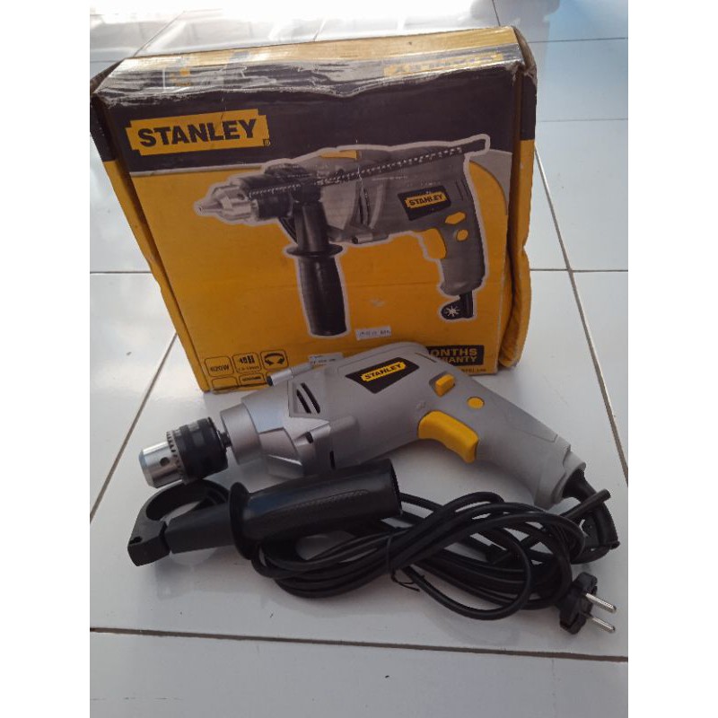 mesin bor tangan dua arah putaran STANLEY handrill electric 10 mm