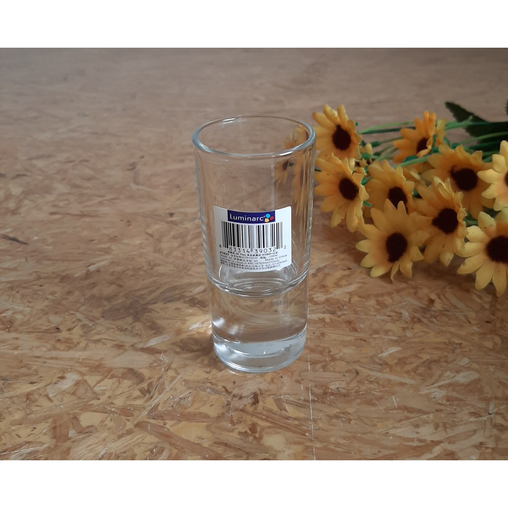 00807 Gelas Sloki Luminarc / Gelas Sloki Bening polos / Gelas Sloki