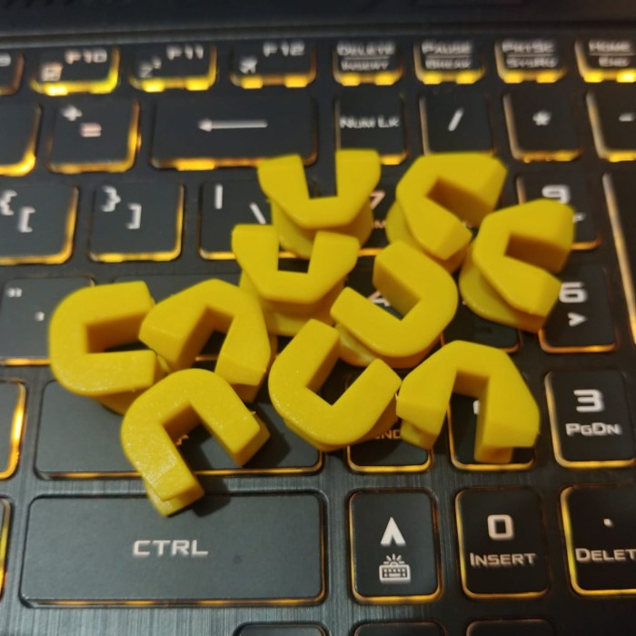 Shoe Sliding Pad Kuning Vespa Sprint / Prima / LX / S Original