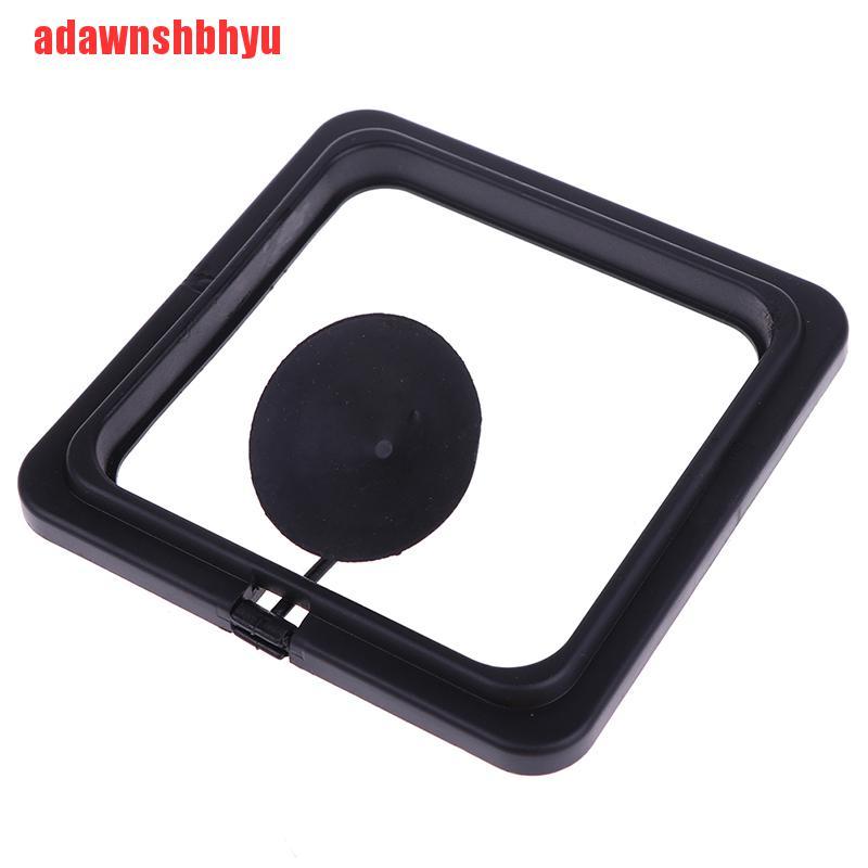 1pc Feeder Ring Bentuk Persegi Model Mengambang Untuk Akuarium Ikan