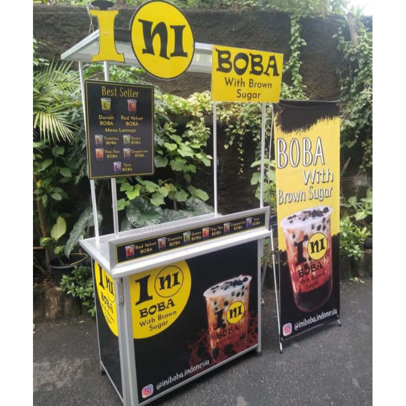 

Booth Portable Berkualitas Termurah Kd : 4