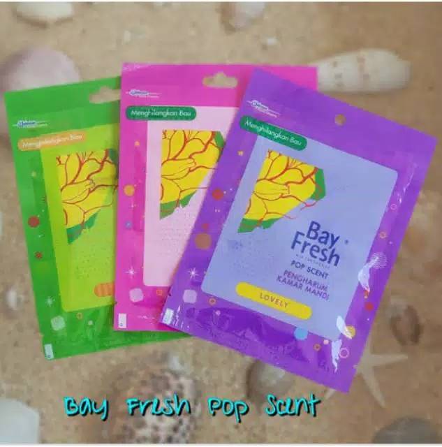 BAYFRESH POP SCENT PENGHARUM KAMAR MANDI 10GR