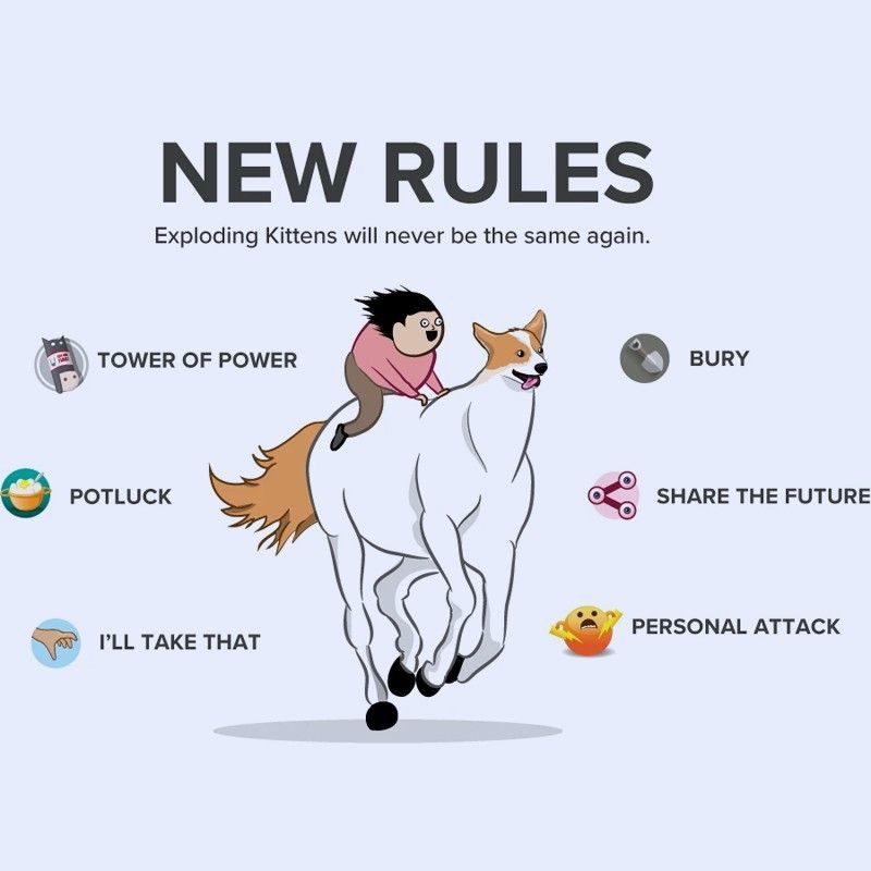 Barking Kittens The Third Expansion of Exploding Kittens Card