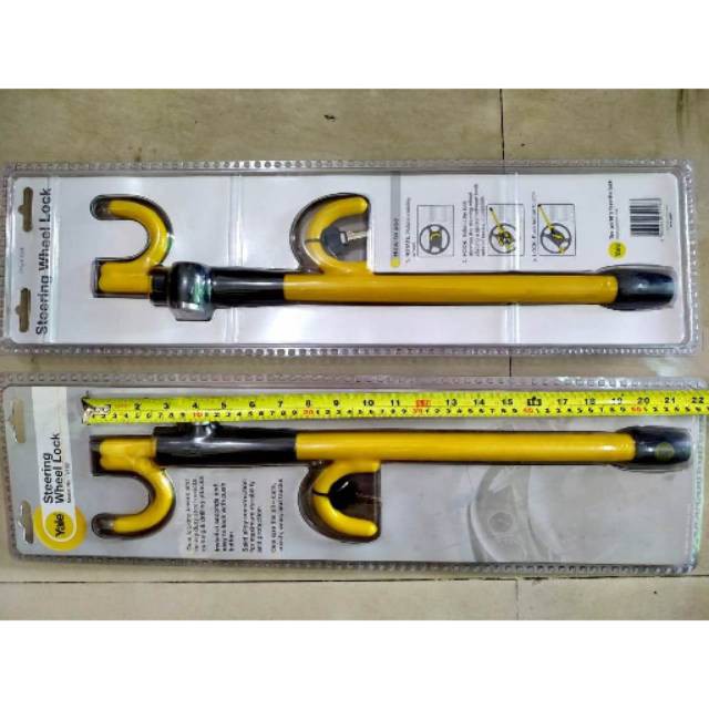 steering wheel lock yale-kunci stir mobil-pengaman mobil