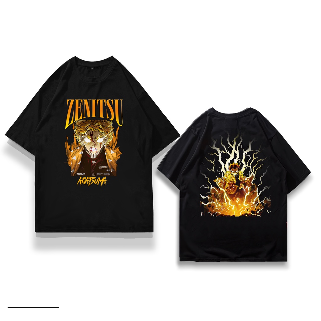 ZENITSU AGATSUMA DEMON SLAYER OVERSIZED T-SHIRT DEMON SLAYER