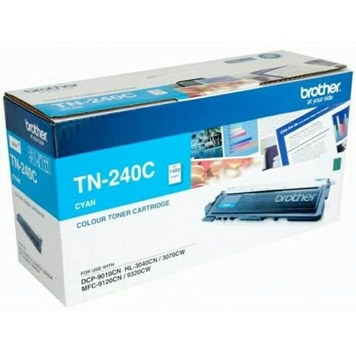 Brother Toner TN-240 Colour C/M/Y Original Resmi TN 240 / TN-240 C M Y