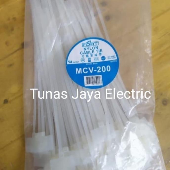 

BAYAR COD Kabel Ties Label / Marker Tie MCV-200 FORT MURAH Kode 1470
