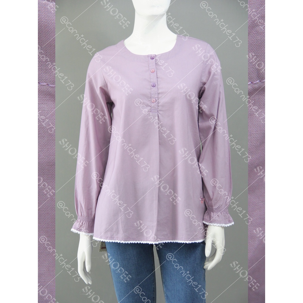 Corniche Alda Blouse Purple - TW231515