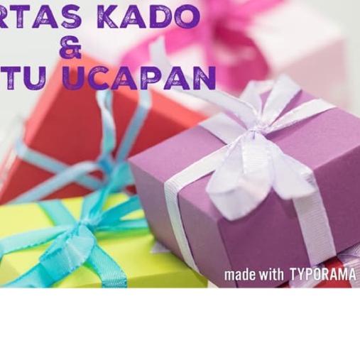 

◘ Kertas Kado dan Kartu Ucapan ➨