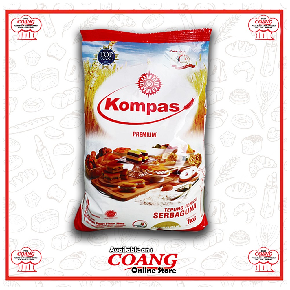 

KOMPAS TERIGU KEMASAN 1KG (SERBAGUNA)