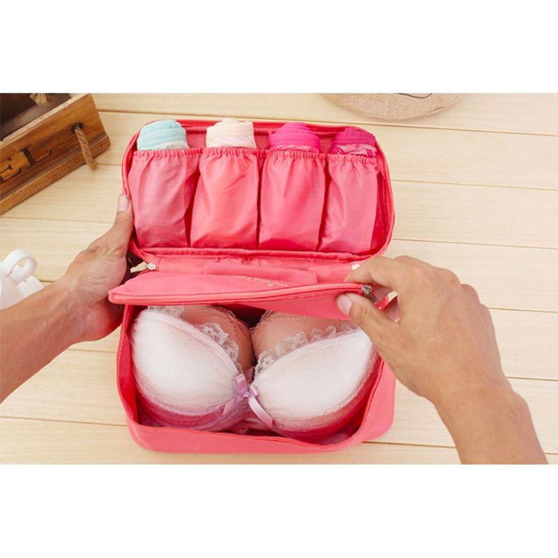 TAS PAKAIAN DALAM /BH Underwear Pouch Organizer Bag travel BRA