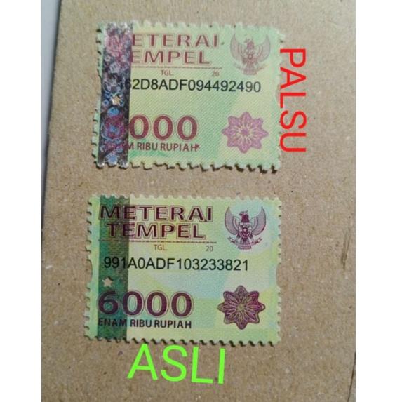 

BELANJA MURMER Meterai Tempel 6000 Tahun 2015,2016.2017,2018,2019,2020,2021Asli (S13) ✧ 888