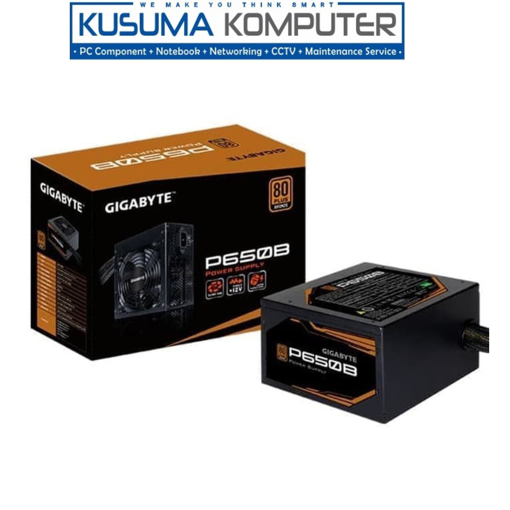 Gigabyte Power Supply P650B 65OW 80+ Bronze