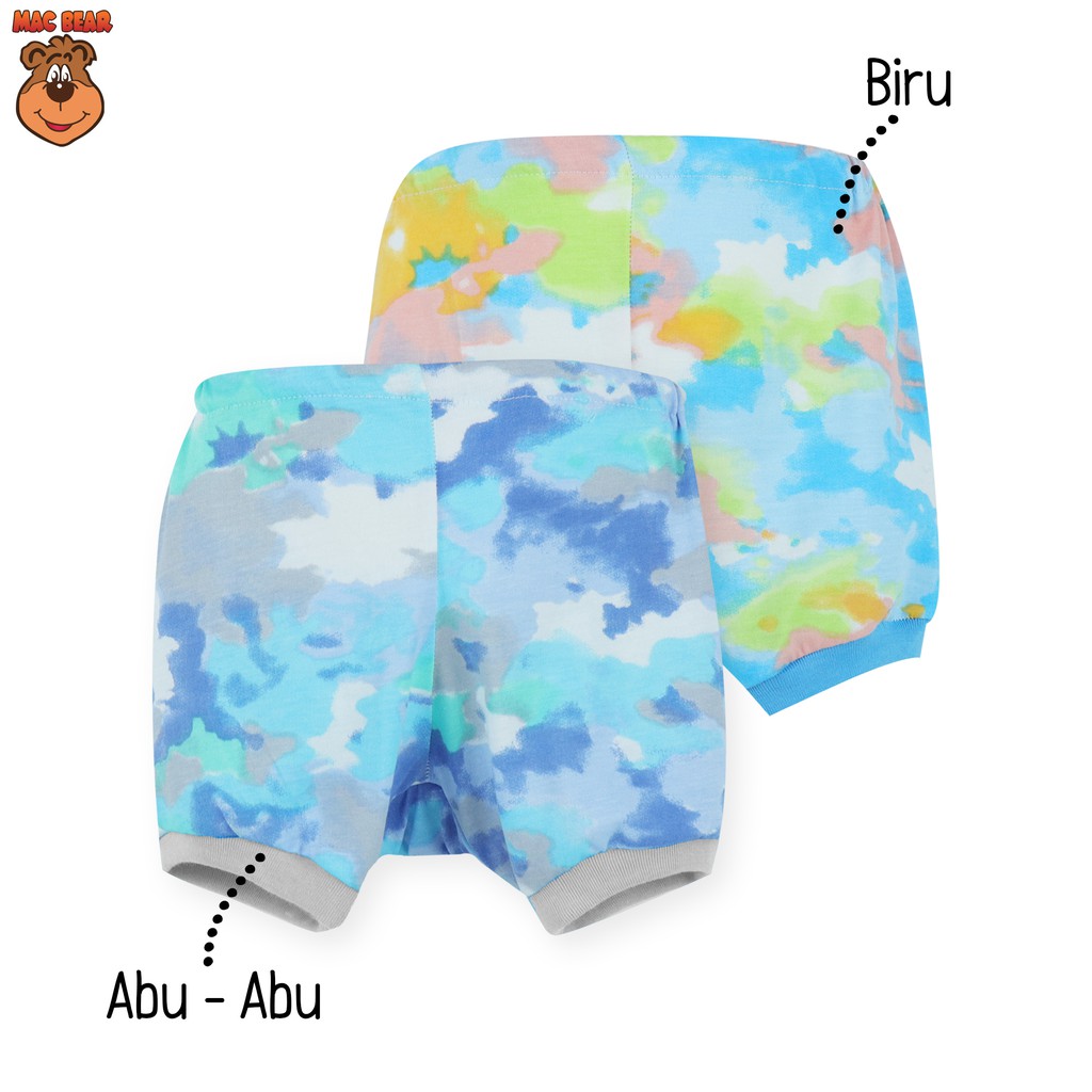MacBear Celana  Pendek Bayi  Laki  laki  Little Army Rainbow 