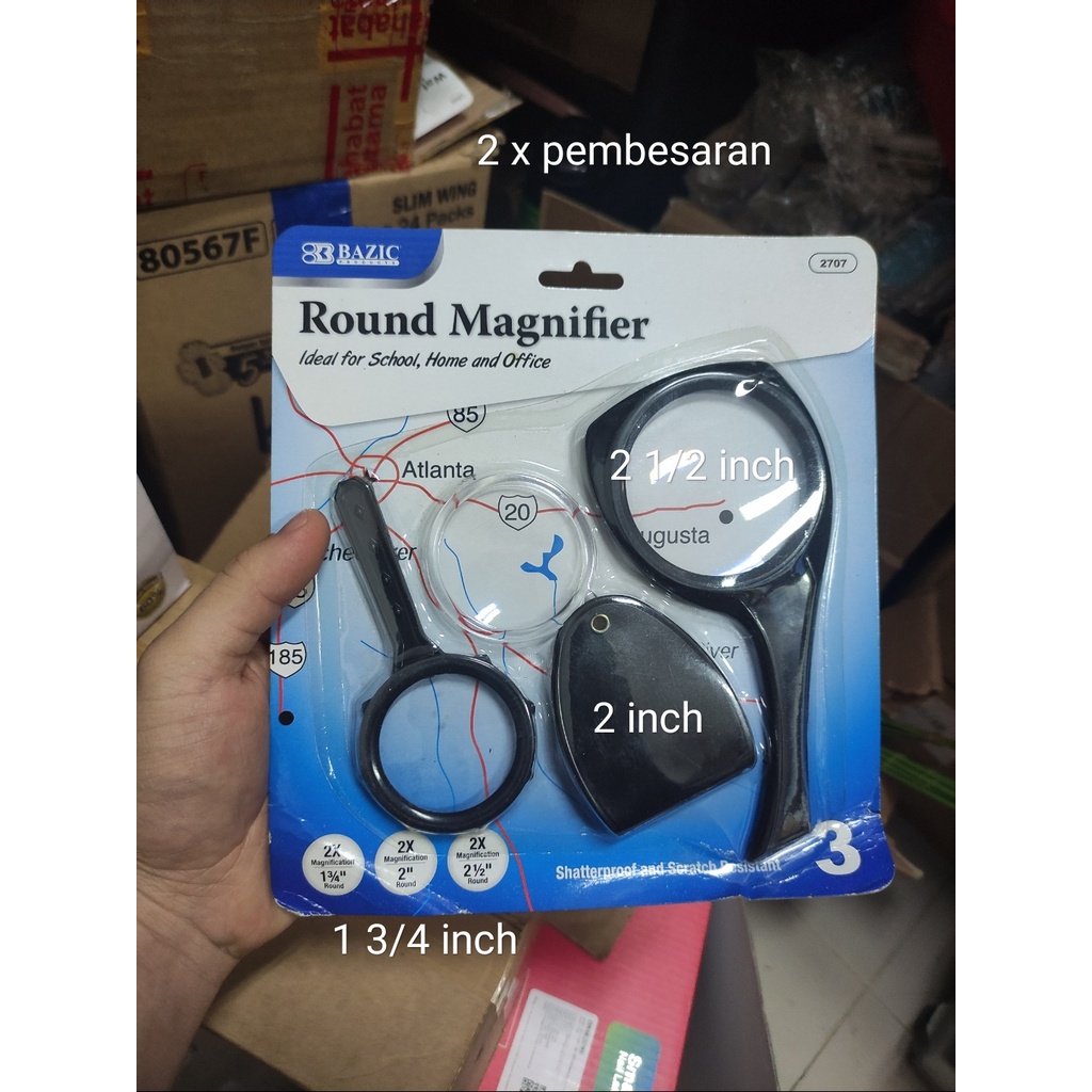 

kaca pembesar set isi bazic kode 2707 sisa export usa