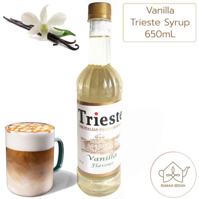 

Sirup Trieste 650mL Coffee Series - Vanila Hazelnut Almond Caramel Rum