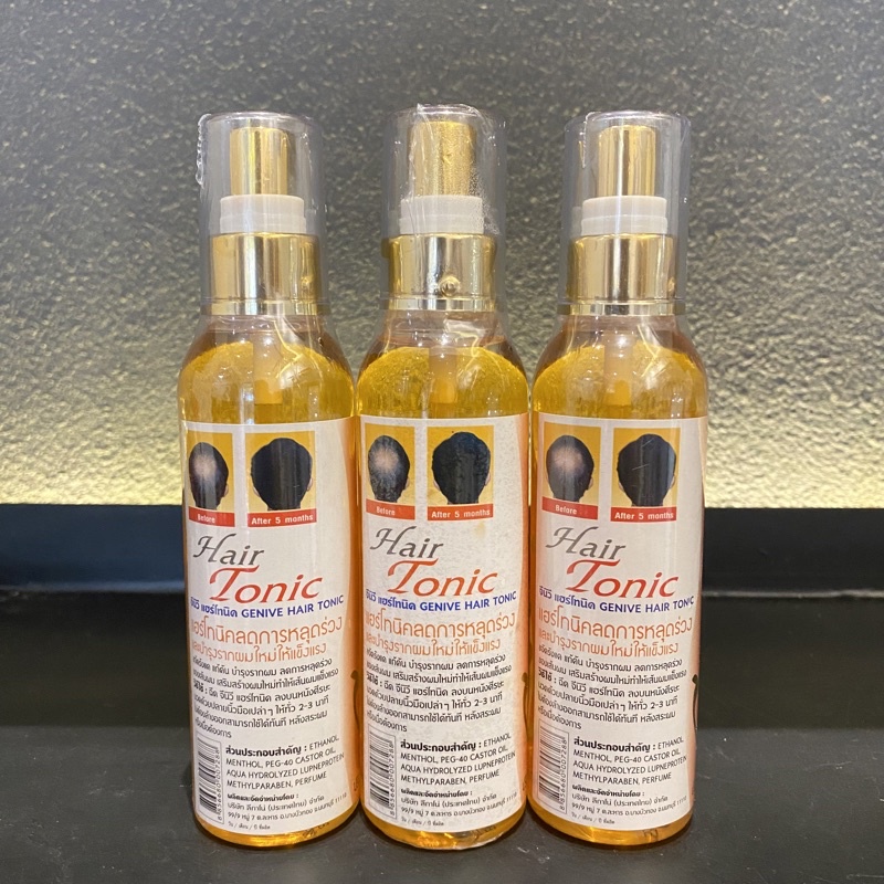 🇹🇭 Genive Hair Tonic Made in Thailand 120ml