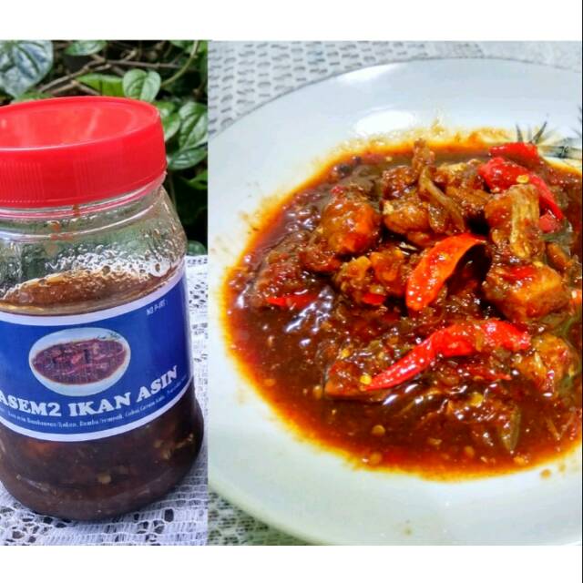 

asem asem ikan asin bambangan