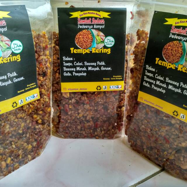 

TEMPE KERING KACANG GARING PEDAS/ 300gr