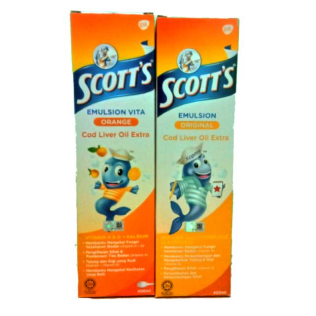 Scott's Emulsion MALAYSIA ORIGINAL