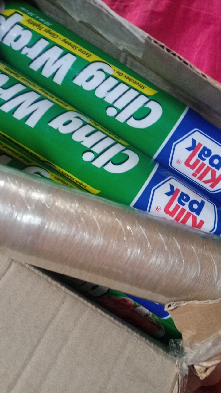 Refill Plastik Wrapping / Cling Wrap Klin Pak 30 M X 30 Cm ( Pack )