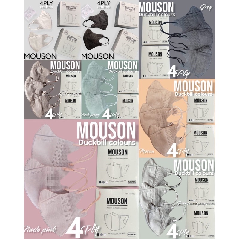 DUCKBILL MOUSON WARNA