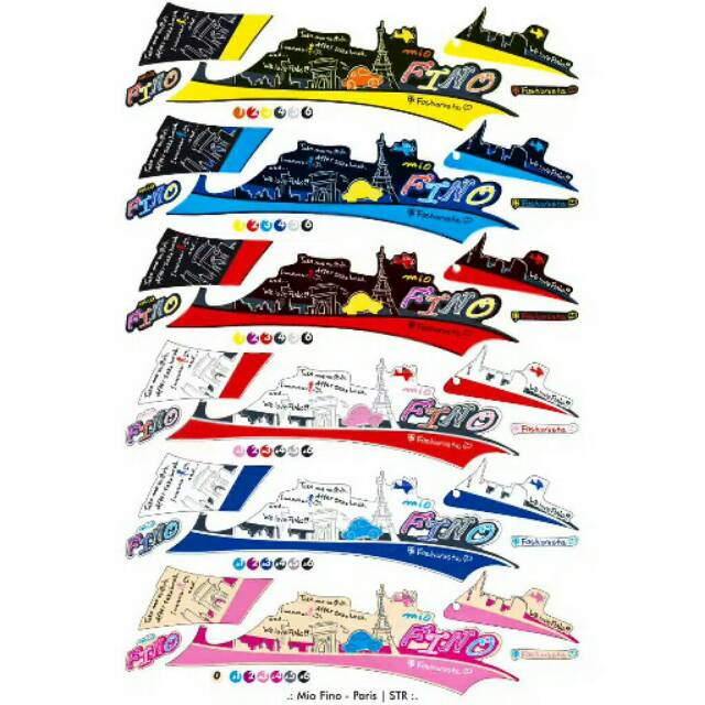 Striping FINO old/karbu edisi PARIS 022