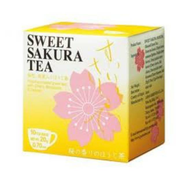 

sweet sakura tea hojicha with cherry blossom