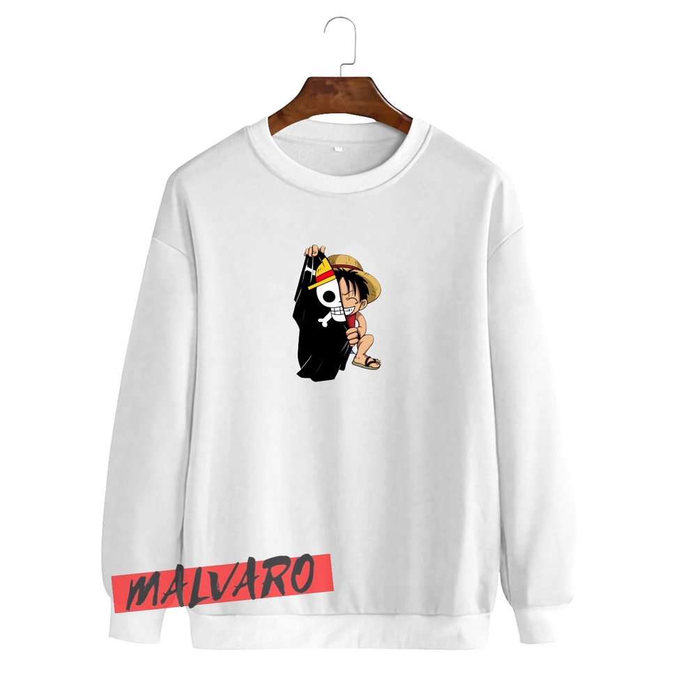 MALVARO-Sweater Crewneck / Crewneck Pria Wanita MV-15