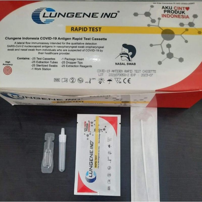 Alat swab Rapid Tes mandiri