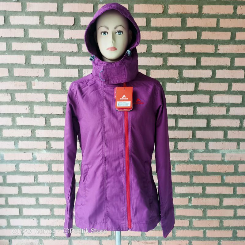 Eiger1989 J Velvet WS Original Jaket Gunung Wanita Windproof