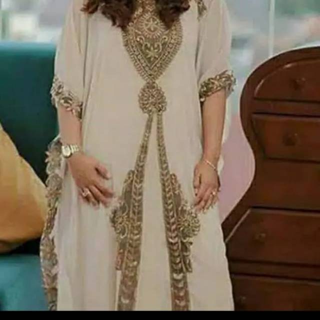 Terbaru Kaftan Payet Abl Nagita Syahrini - Lv