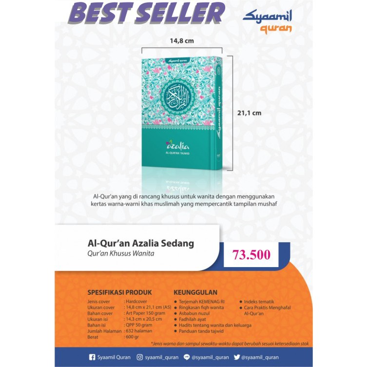 AL-QURAN AZALIA SEDANG
